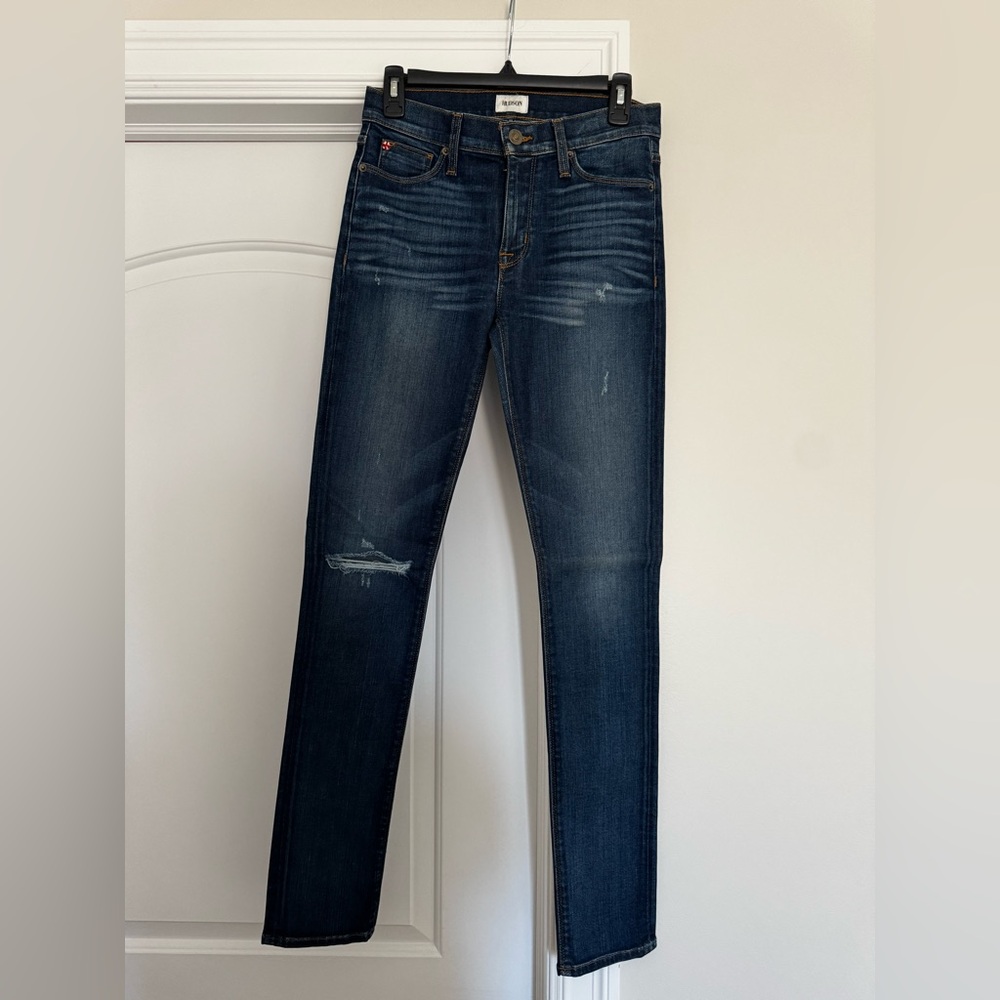 Hudson women’s size 27 Jean - Shine Mid Rise Skinny - offseason color - like new